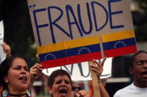Fraude Electoral Venezuela